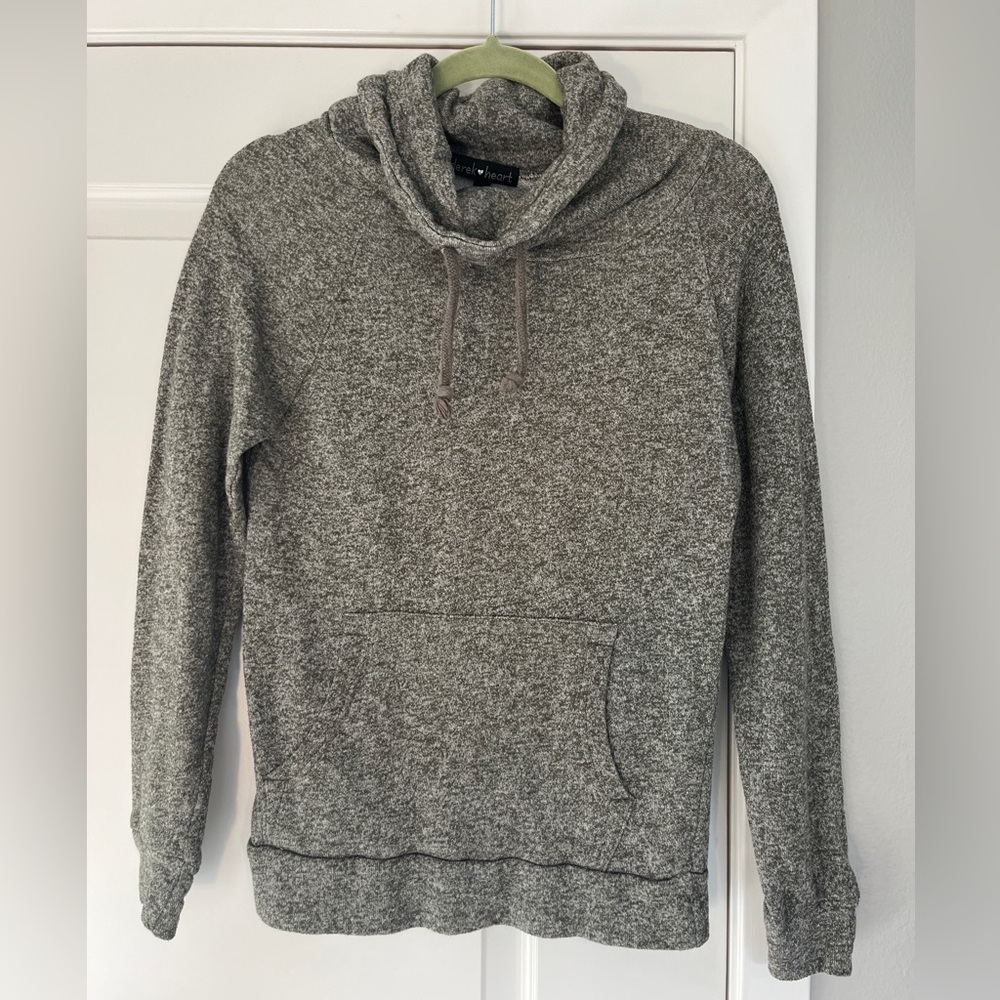 Women’s cowl neck sweatshirt